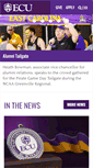 Mobile Screenshot of ecu.edu