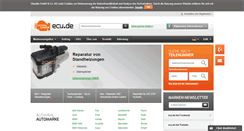 Desktop Screenshot of ecu.de