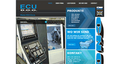 Desktop Screenshot of ecu.si