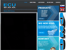 Tablet Screenshot of ecu.si